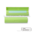 Fresh green color PS case with printing oil absorbing sheet for makeup use